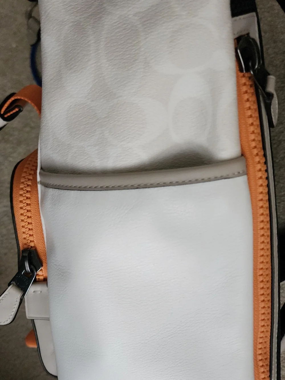 Coach Men's Leather Track  Backpack